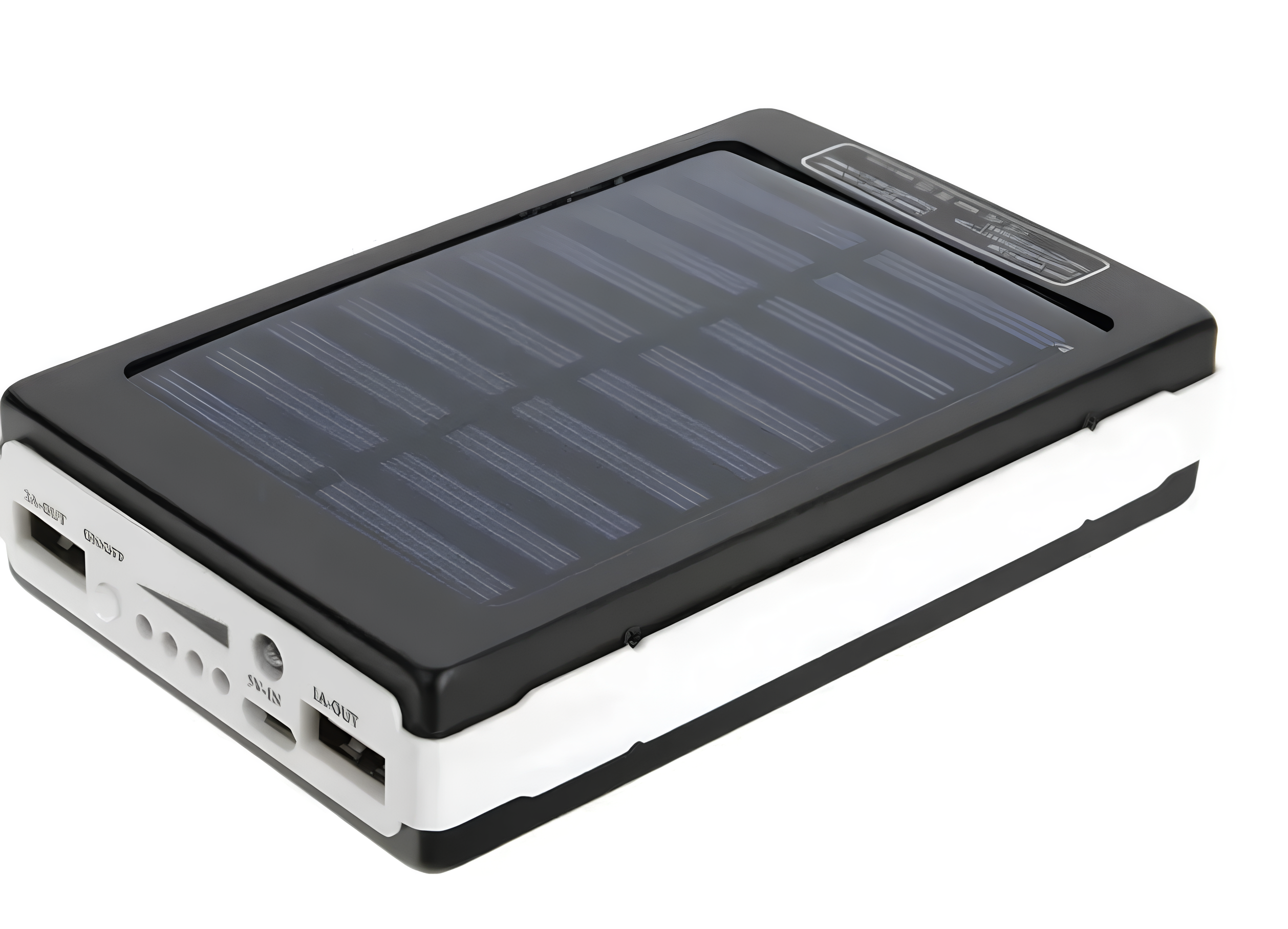 Solar Power Bank 50000 mAh з сонячною панеллю і ліхтариком для подорожей та відключень - мініатюра 3