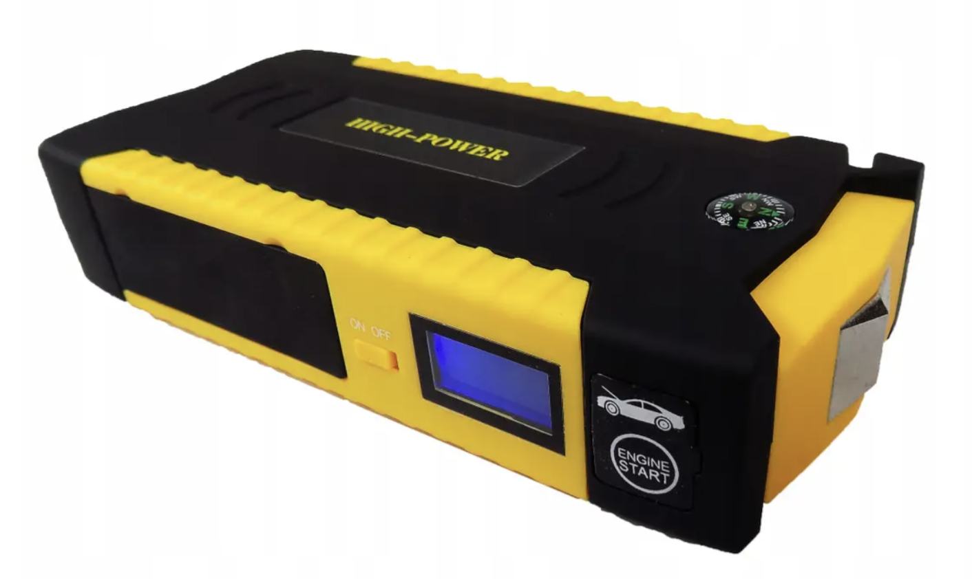 Пускозарядний пристрій Jump Starter JS19D з дисплеєм і powerbank - мініатюра 3