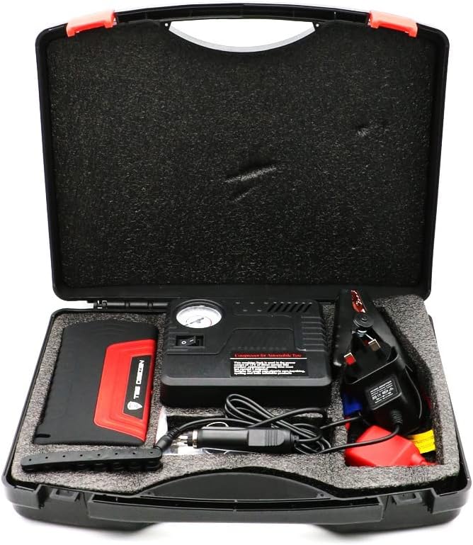 Пуско-зарядний пристрій EQUUS 12V 50800 mAh з компресором - мініатюра 5