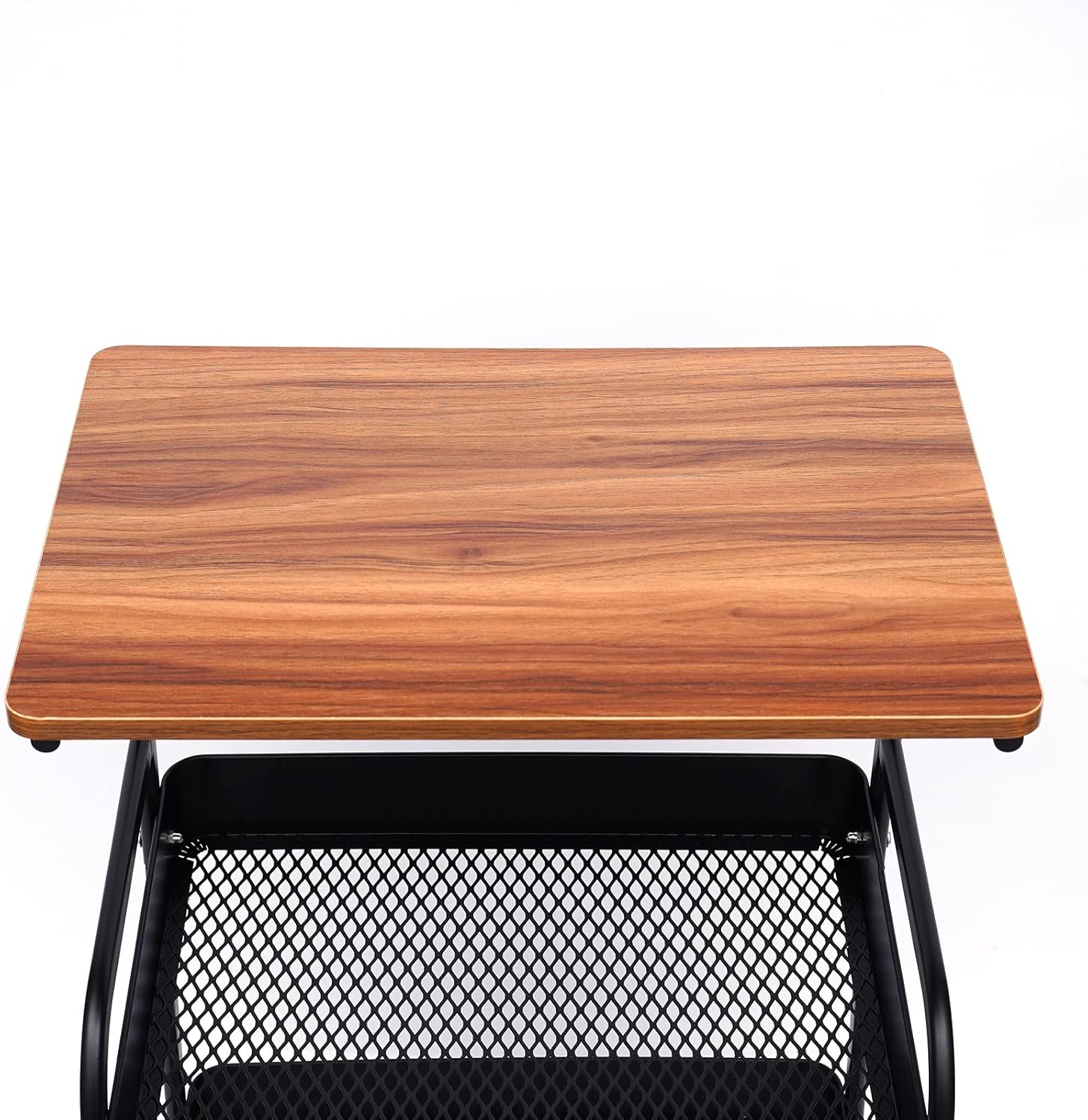 Етажерка AWD Interior лофт на колесах з кошиками і полицею МДФ - мініатюра 7