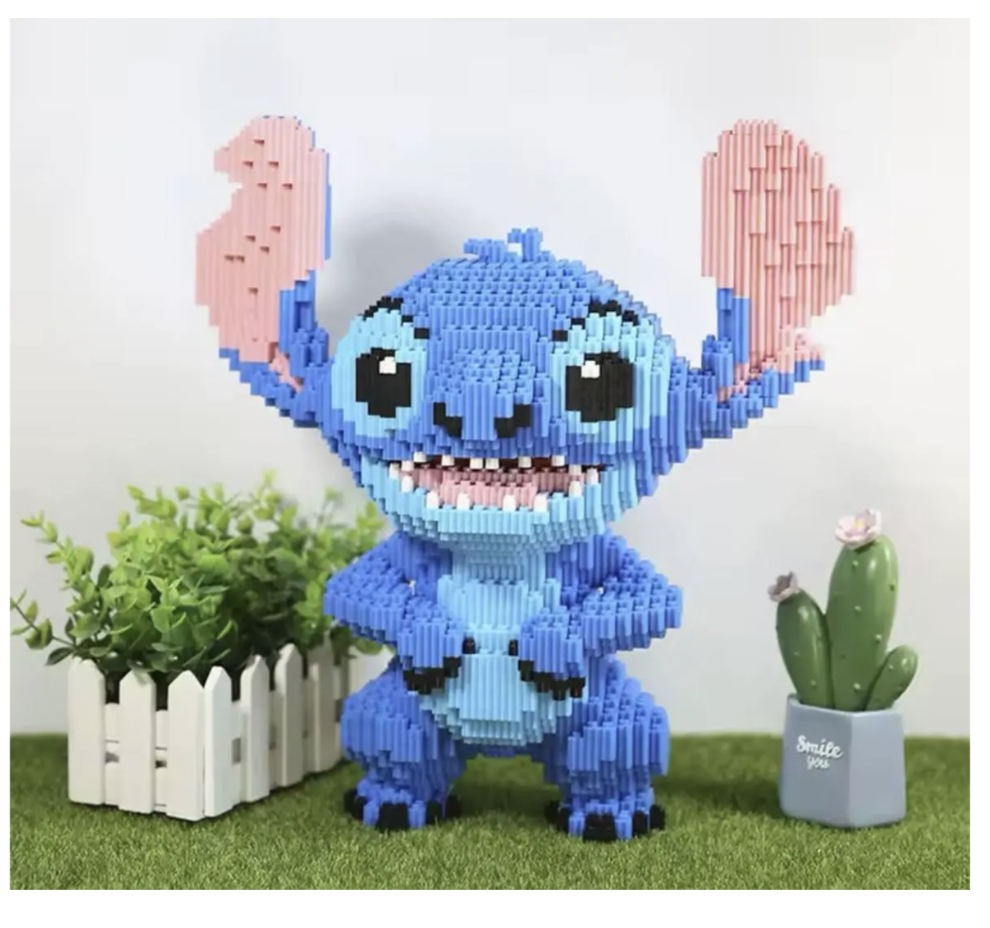 3D конструктор Magic Blocks на 5600 деталей зі Стічем висотою 33 см - мініатюра 2