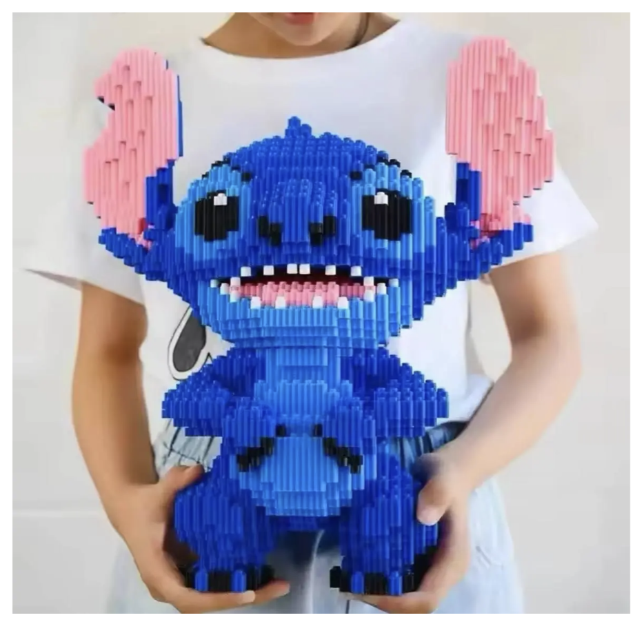 3D конструктор Magic Blocks на 5600 деталей зі Стічем висотою 33 см - мініатюра 3