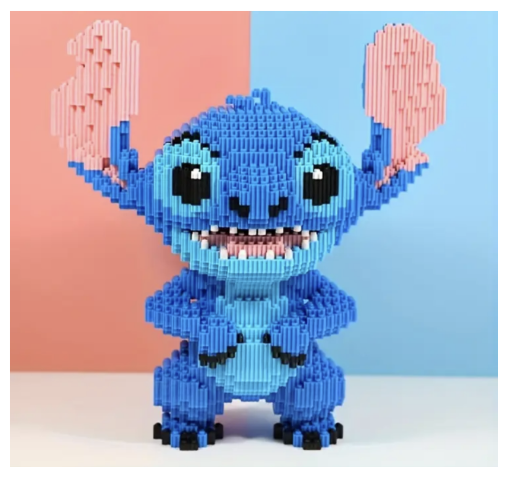 3D конструктор Magic Blocks на 5600 деталей зі Стічем висотою 33 см - мініатюра 4