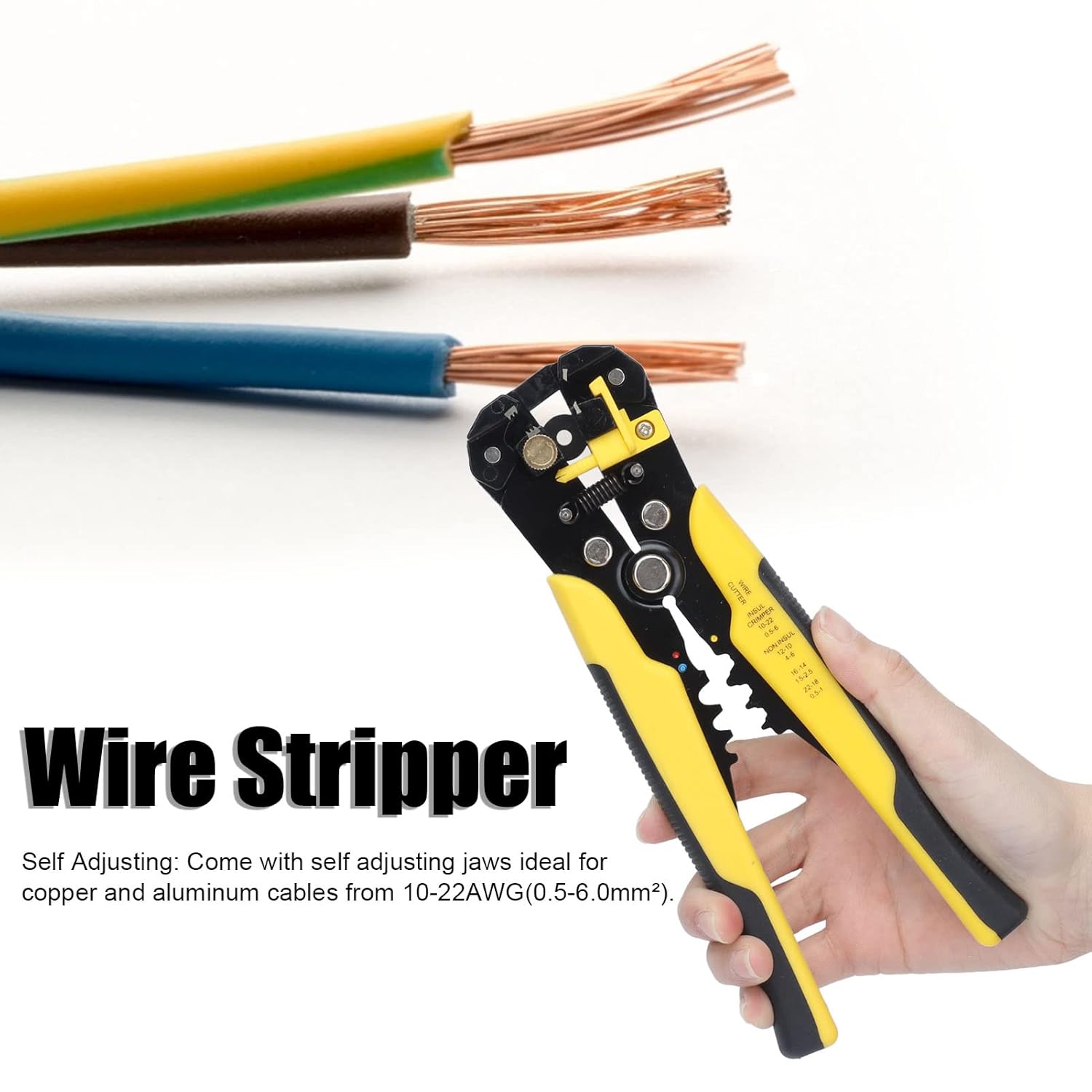 Посилений стрипер для зняття ізоляції, обтиску і різання проводів - мініатюра 6