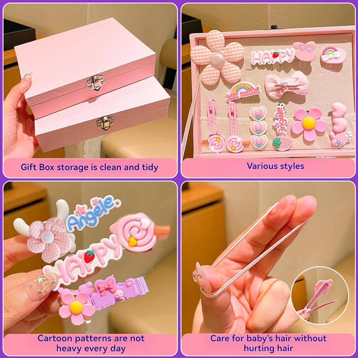 Подарунковий набір аксесуарів для волосся Куромі з 155 елементами - мініатюра 5