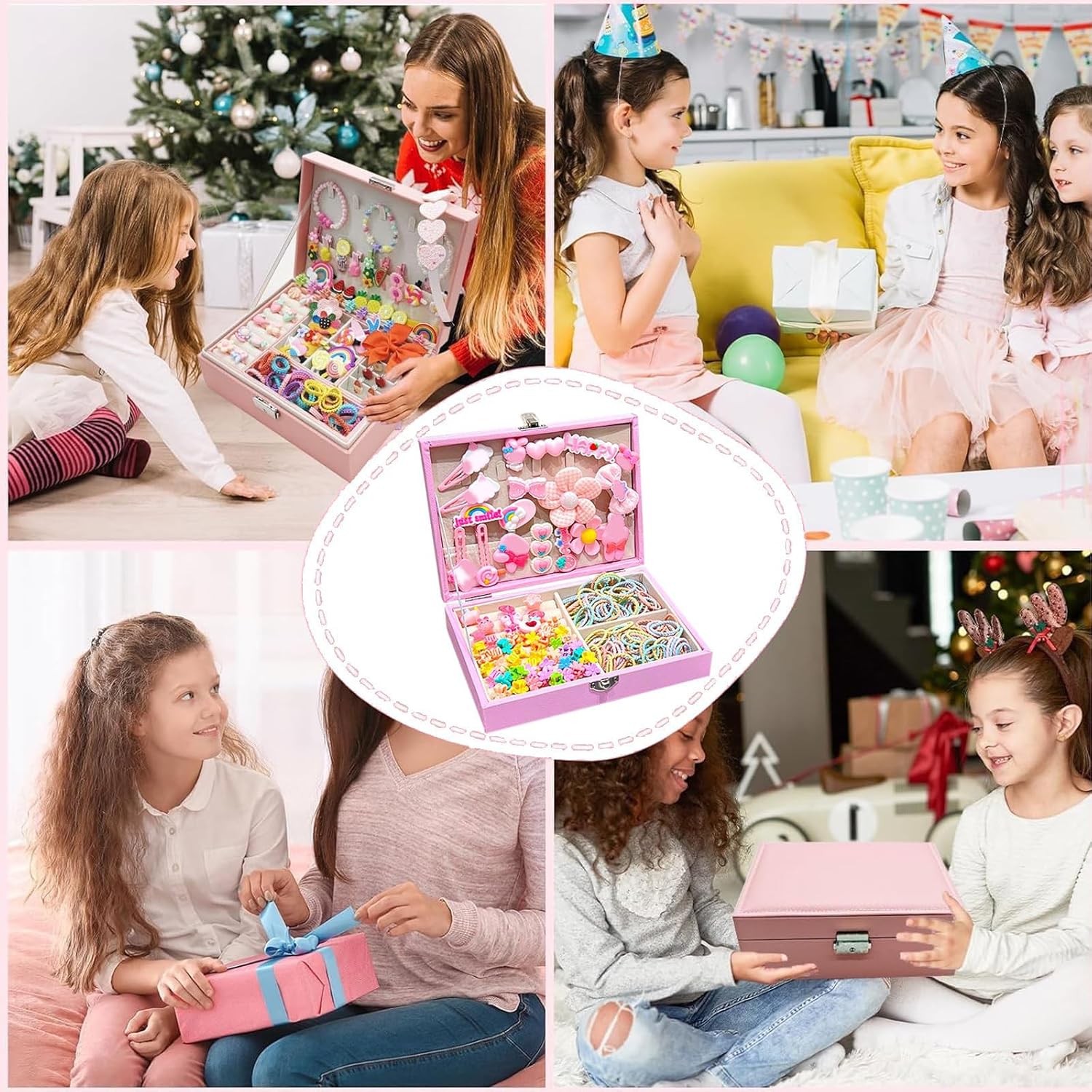 Подарунковий набір аксесуарів для волосся Куромі з 155 елементами - мініатюра 7