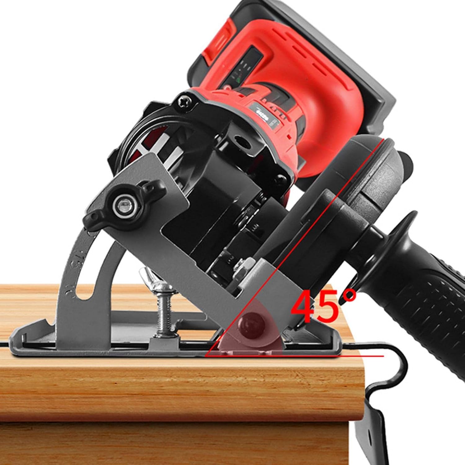 Тримач для кутової шліфувальної машини з кутом 0-45° і глибиною 0-40 мм - мініатюра 6