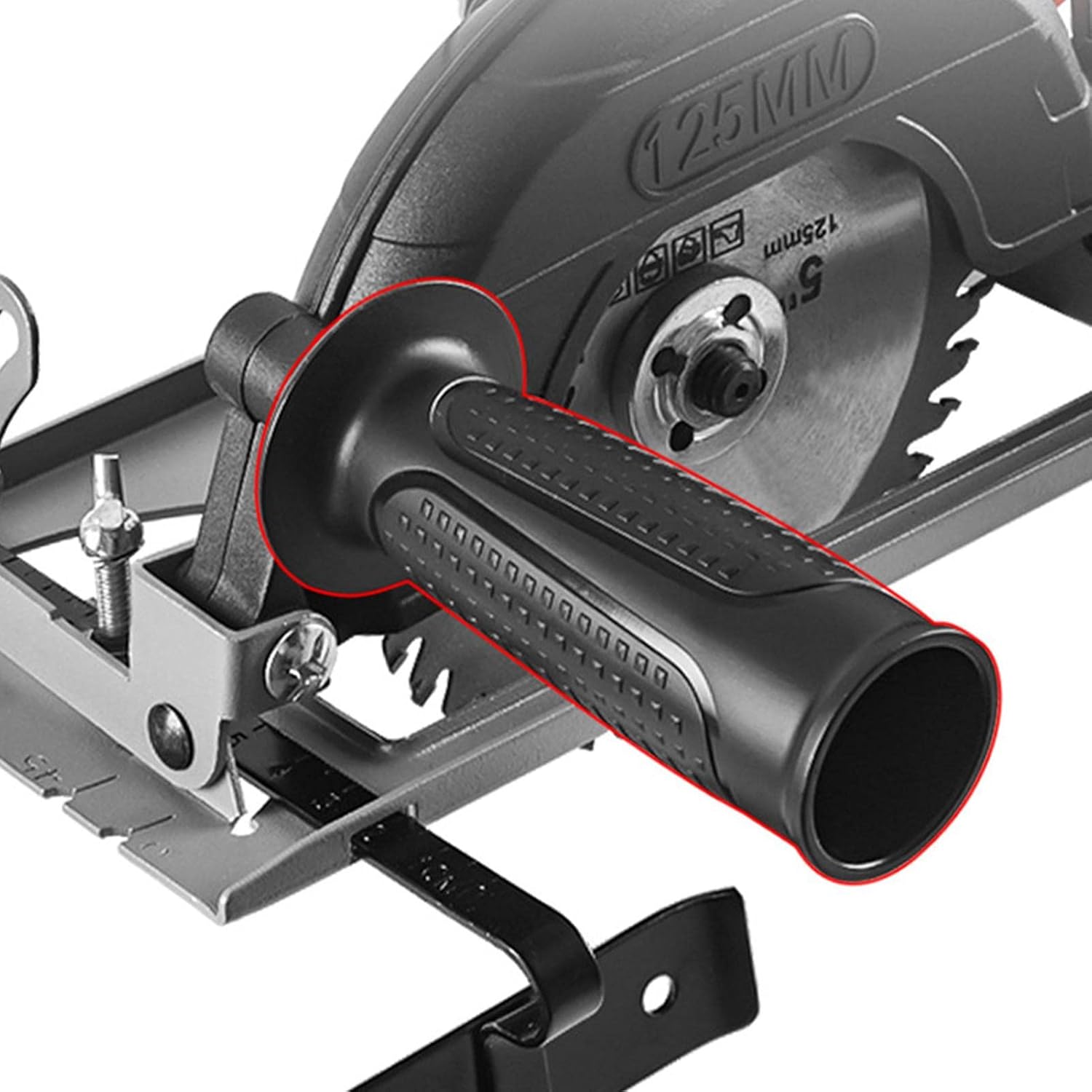 Тримач для кутової шліфувальної машини з кутом 0-45° і глибиною 0-40 мм - мініатюра 7