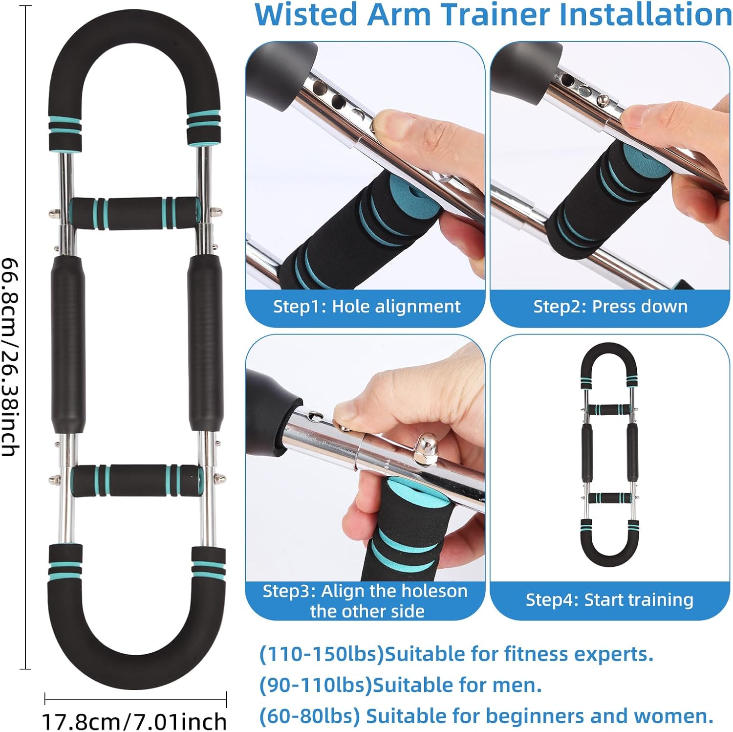 Тренажер TR-23 для рук, грудей і верхньої частини тіла - мініатюра 3