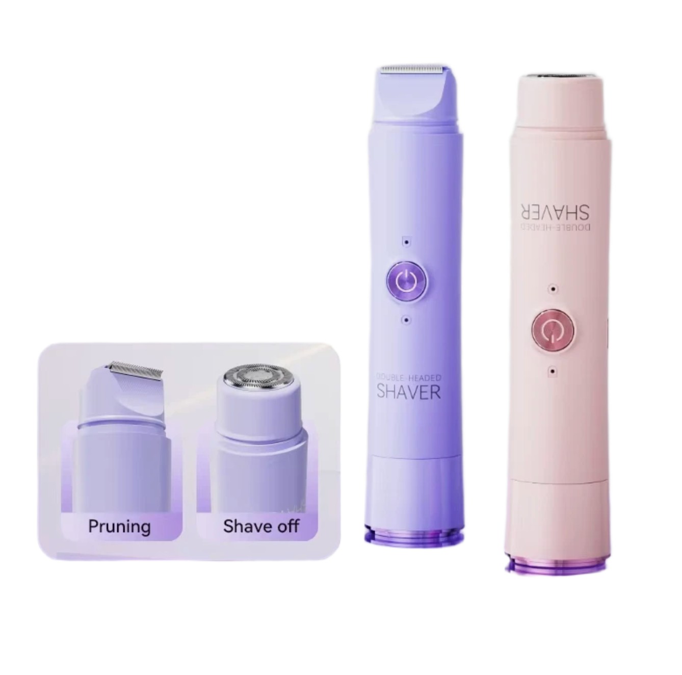 Епілятор-міні бритва SHAVER 2в1 для щоденного використання ∙ Епілятор для інтимних зон акумуляторний SHAVER
