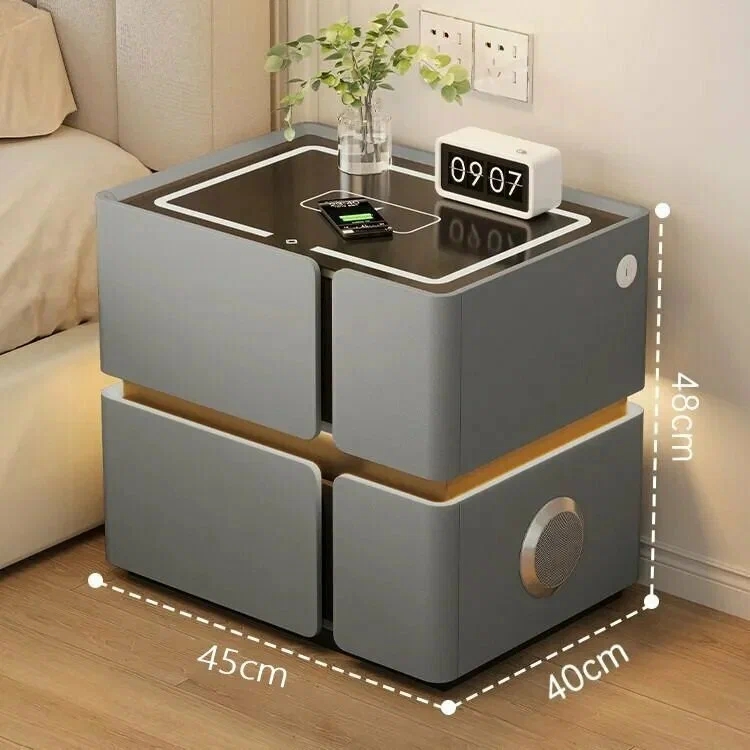 LED-тумба SZXF01 з бездротовою зарядкою, USB і Bluetooth - мініатюра 7