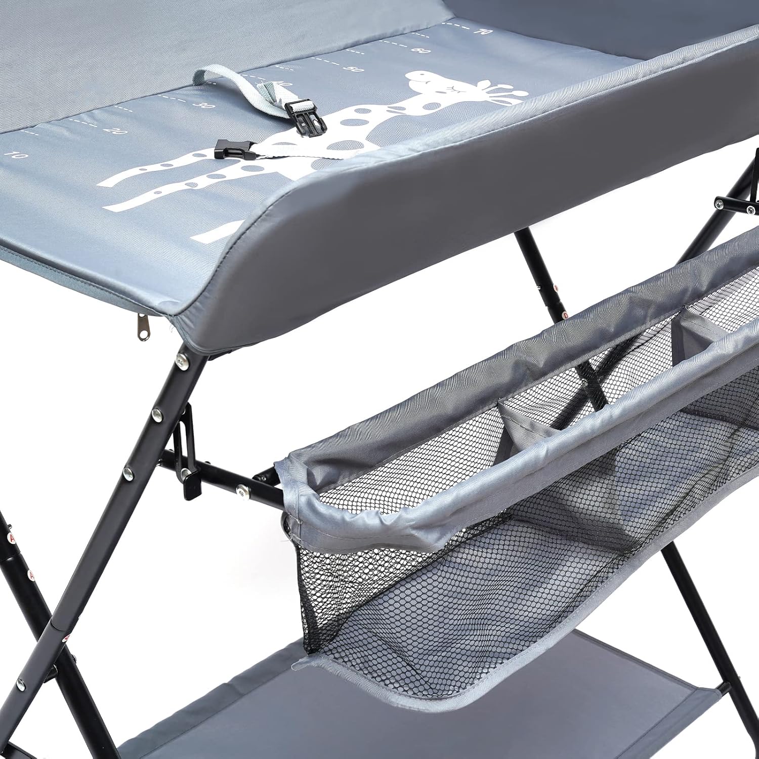 Пеленальний столик 74 x 80 x 104 см для купання, пеленання і масажу - мініатюра 5