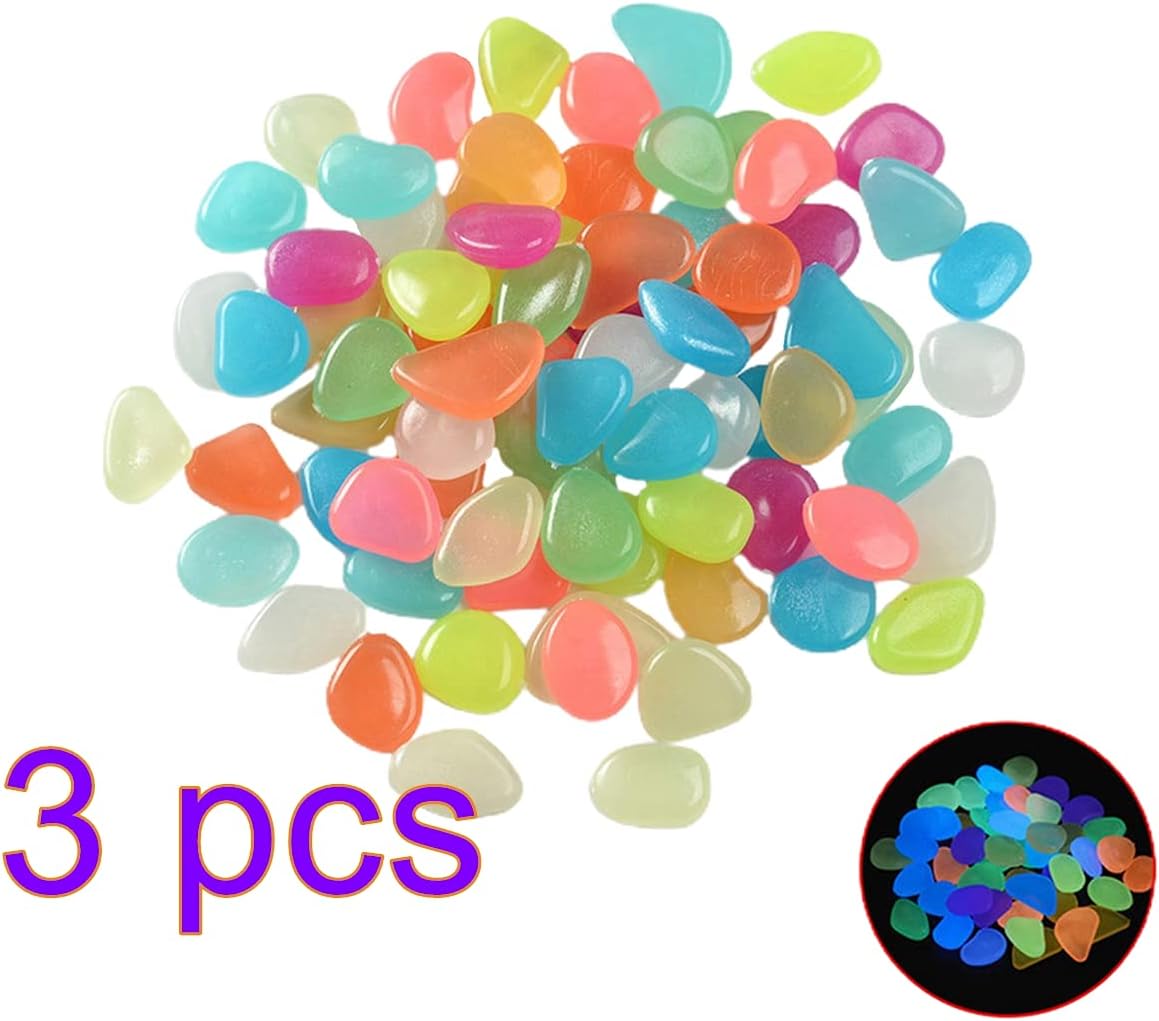 Світлова галька для акваріума, ваз і садового декору - мініатюра 3