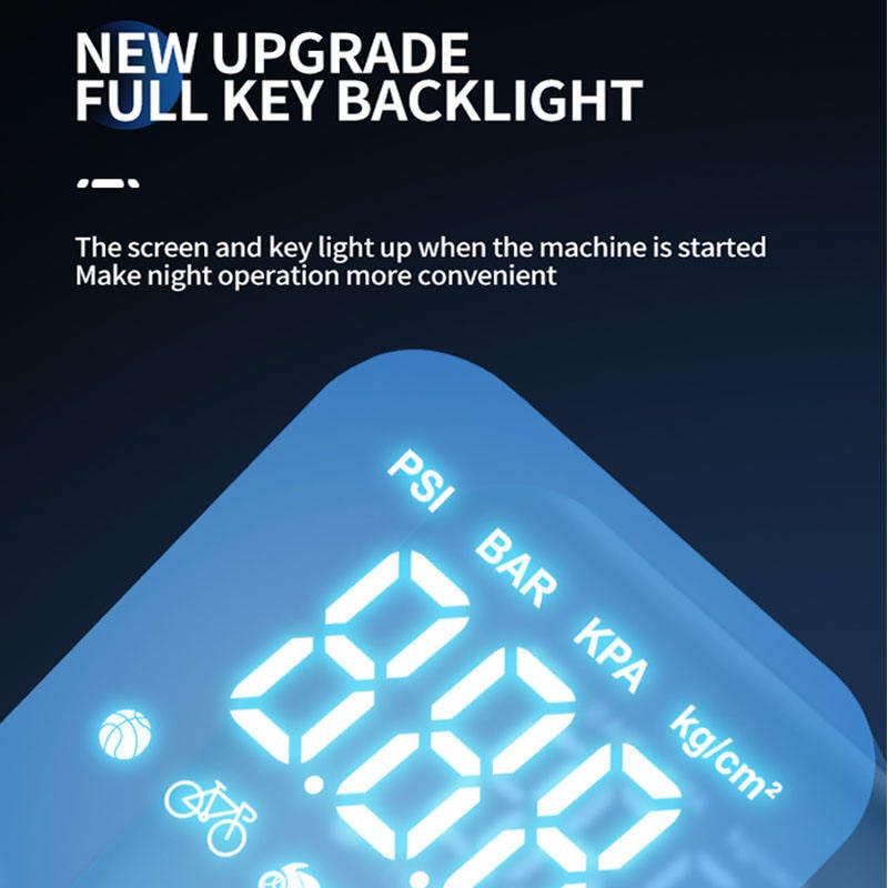 Компресор Carsun C3106 з акумулятором 4000 mAh для шин і спорту - мініатюра 2