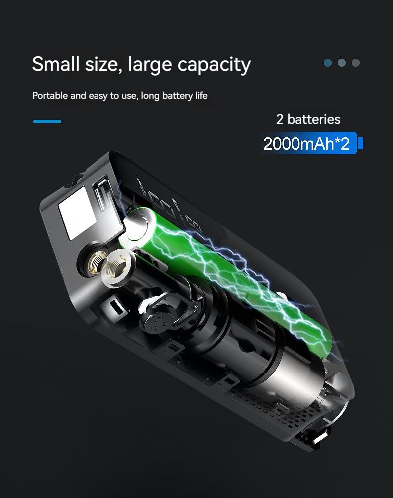 Компресор Carsun C3106 з акумулятором 4000 mAh для шин і спорту - мініатюра 3