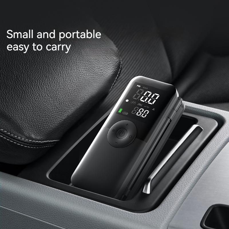 Компресор Carsun C3106 з акумулятором 4000 mAh для шин і спорту - мініатюра 5