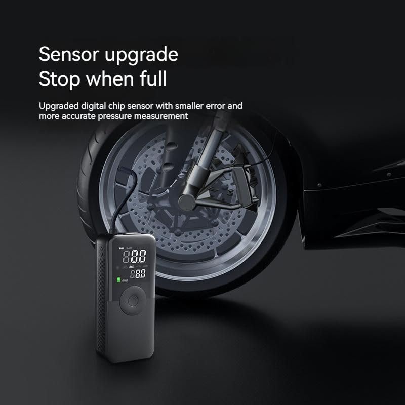 Компресор Carsun C3106 з акумулятором 4000 mAh для шин і спорту - мініатюра 8