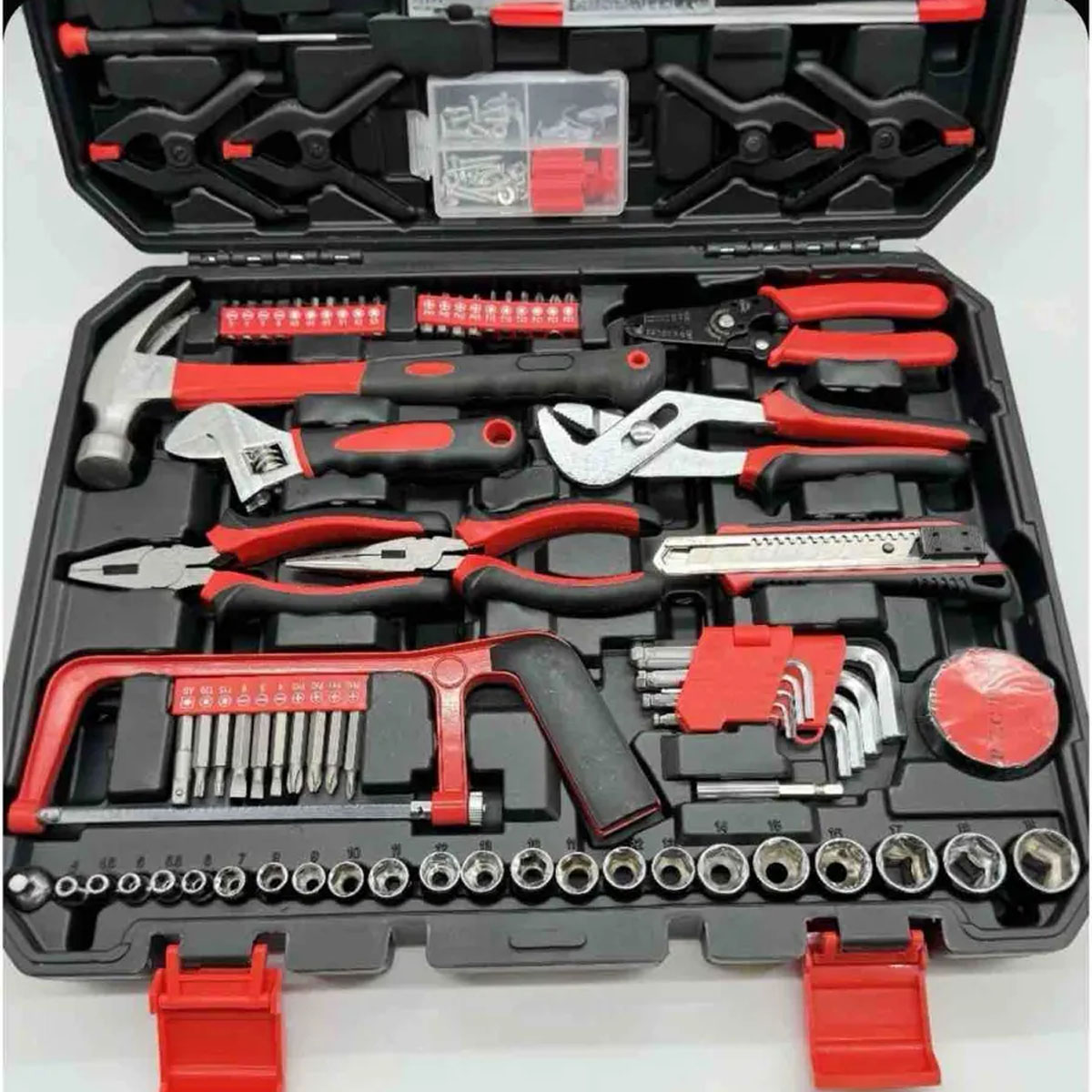 Набір інструментів 157 предметів у кейсі для авто, дому і гаража - мініатюра 3