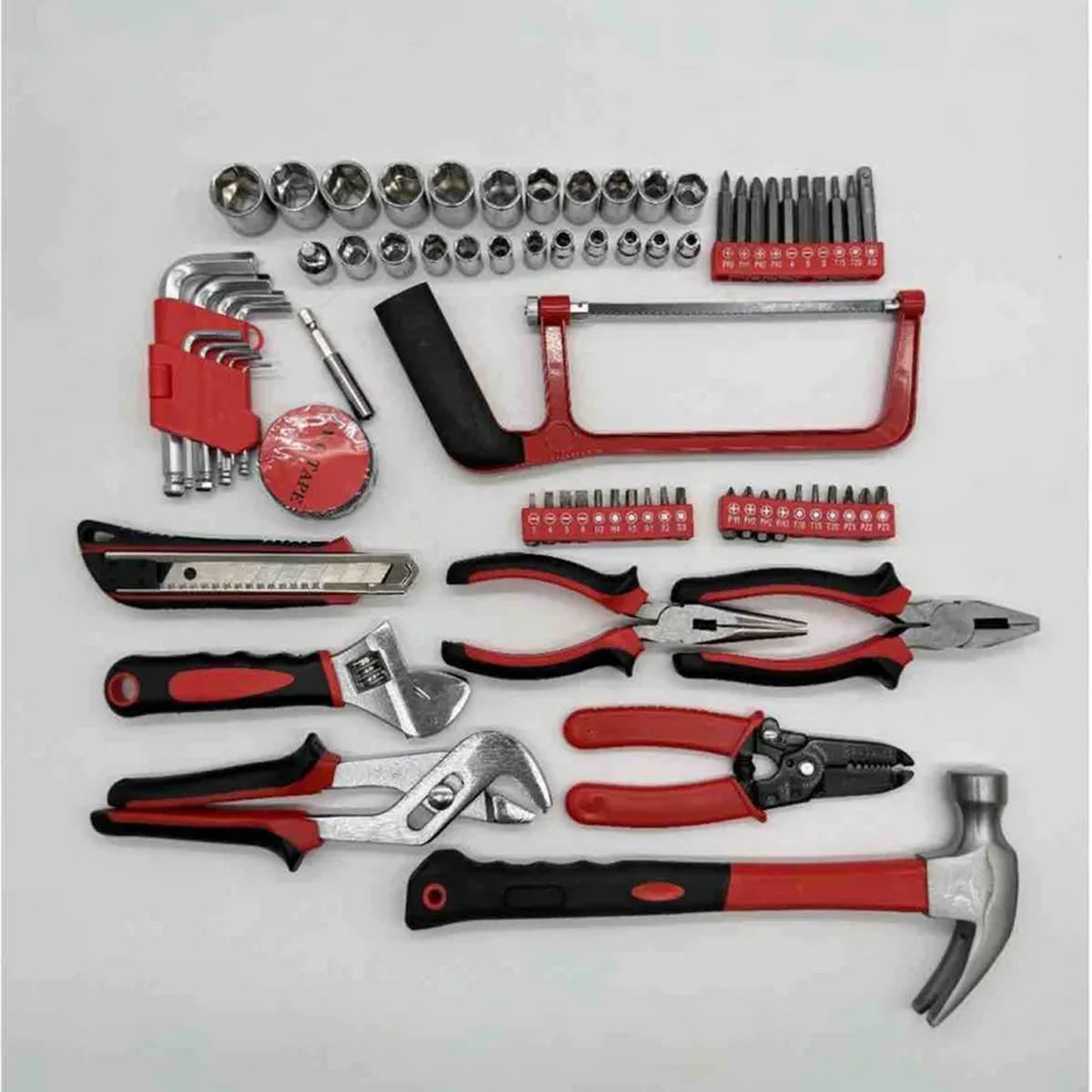 Набір інструментів 157 предметів у кейсі для авто, дому і гаража - мініатюра 4