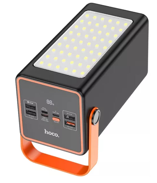 Повербанк JS-658 100000 mAh з LED-ліхтариком для поїздок і резервного живлення - мініатюра 8