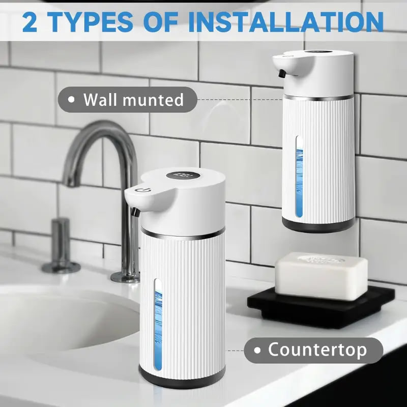 Безконтактний дозатор мила M15 з дисплеєм для ванної і кухні - мініатюра 6