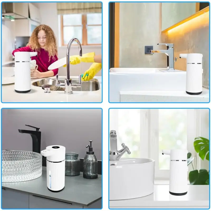 Безконтактний дозатор мила M15 з дисплеєм для ванної і кухні - мініатюра 7