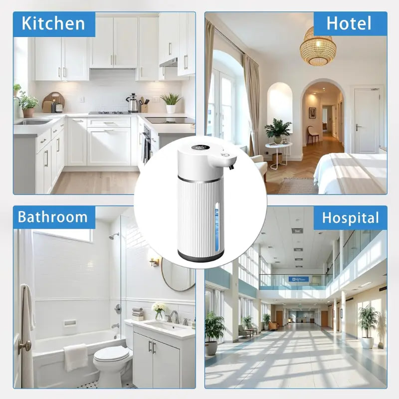 Безконтактний дозатор мила M15 з дисплеєм для ванної і кухні - мініатюра 9