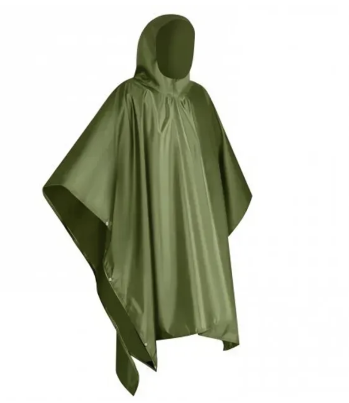 Пончо 3 в 1 для дощу, тенту і підстилки в поході - мініатюра 2