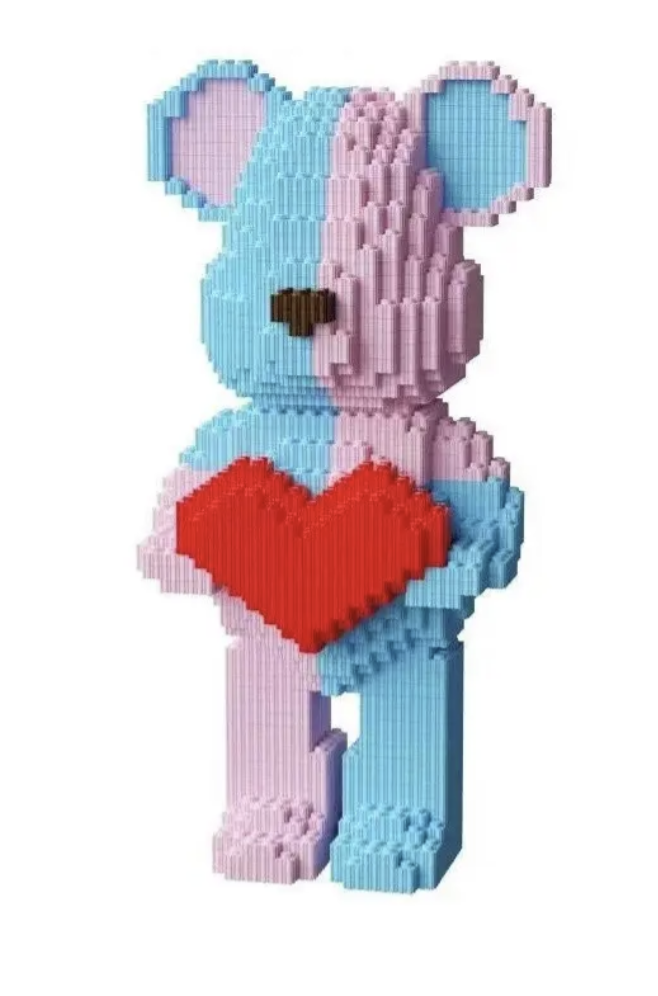 Конструктор Magic Blocks 6779 BearBrick 4500 PCS для дітей і дорослих ∙ 3D-конструктор 6779 BearBrick у вигляді ведмедика