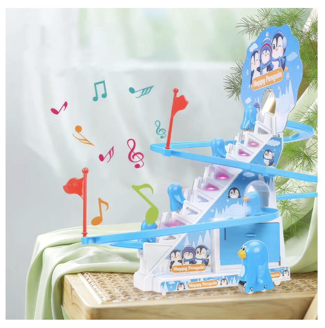 Інтерактивна гірка Happy Penguin зі співаючими пінгвінами - мініатюра 2