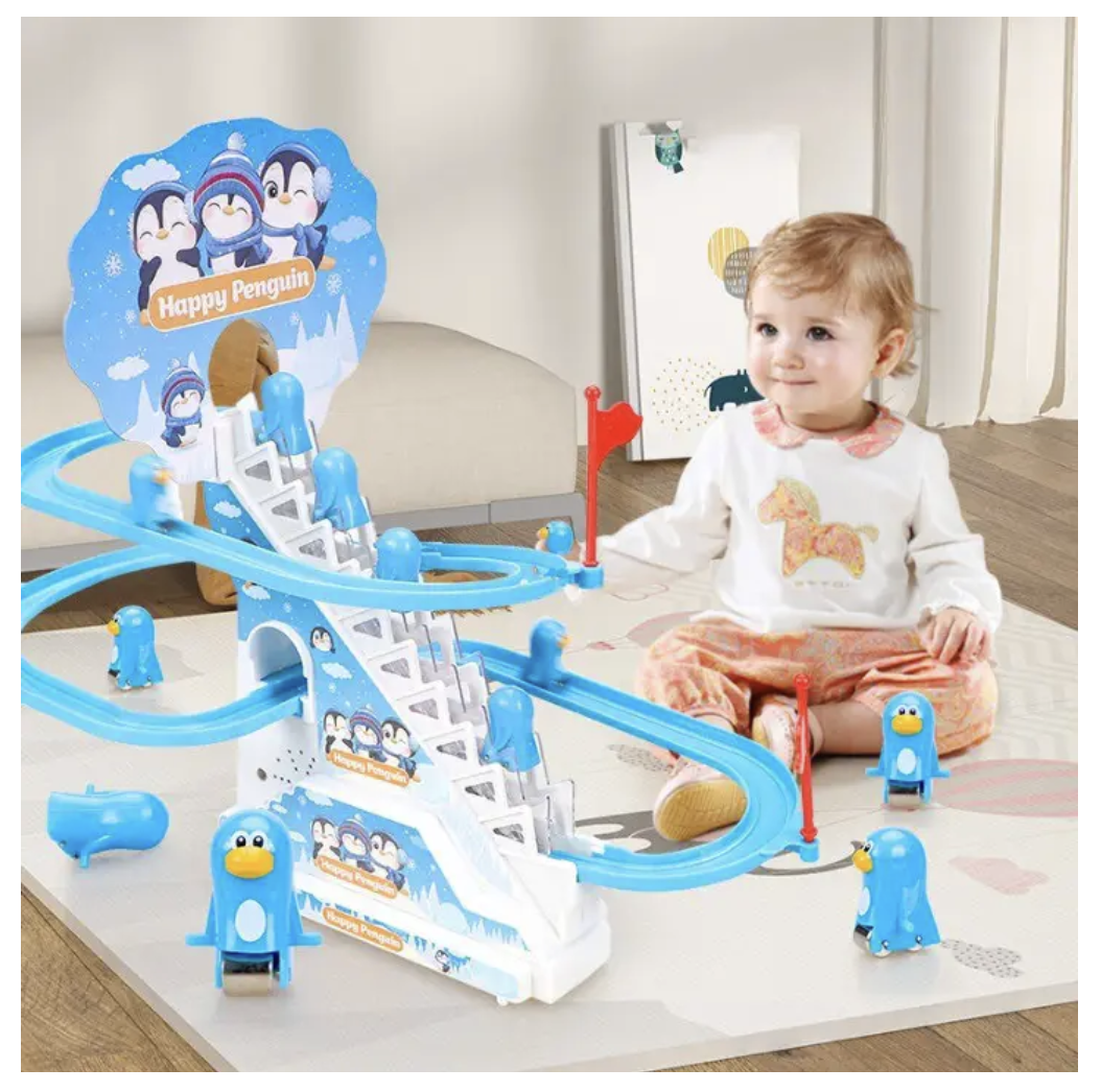Інтерактивна гірка Happy Penguin зі співаючими пінгвінами - мініатюра 3
