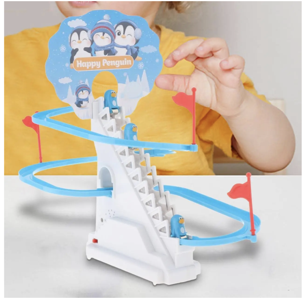 Інтерактивна гірка Happy Penguin зі співаючими пінгвінами - мініатюра 5