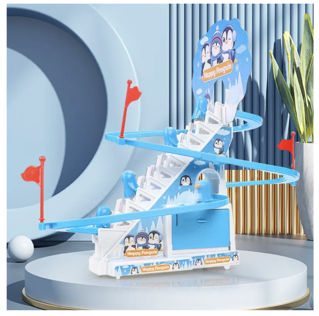 Інтерактивна гірка Happy Penguin зі співаючими пінгвінами - мініатюра 7