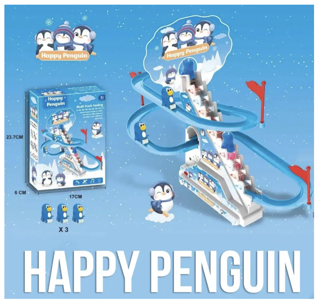Інтерактивна гірка Happy Penguin зі співаючими пінгвінами - мініатюра 8