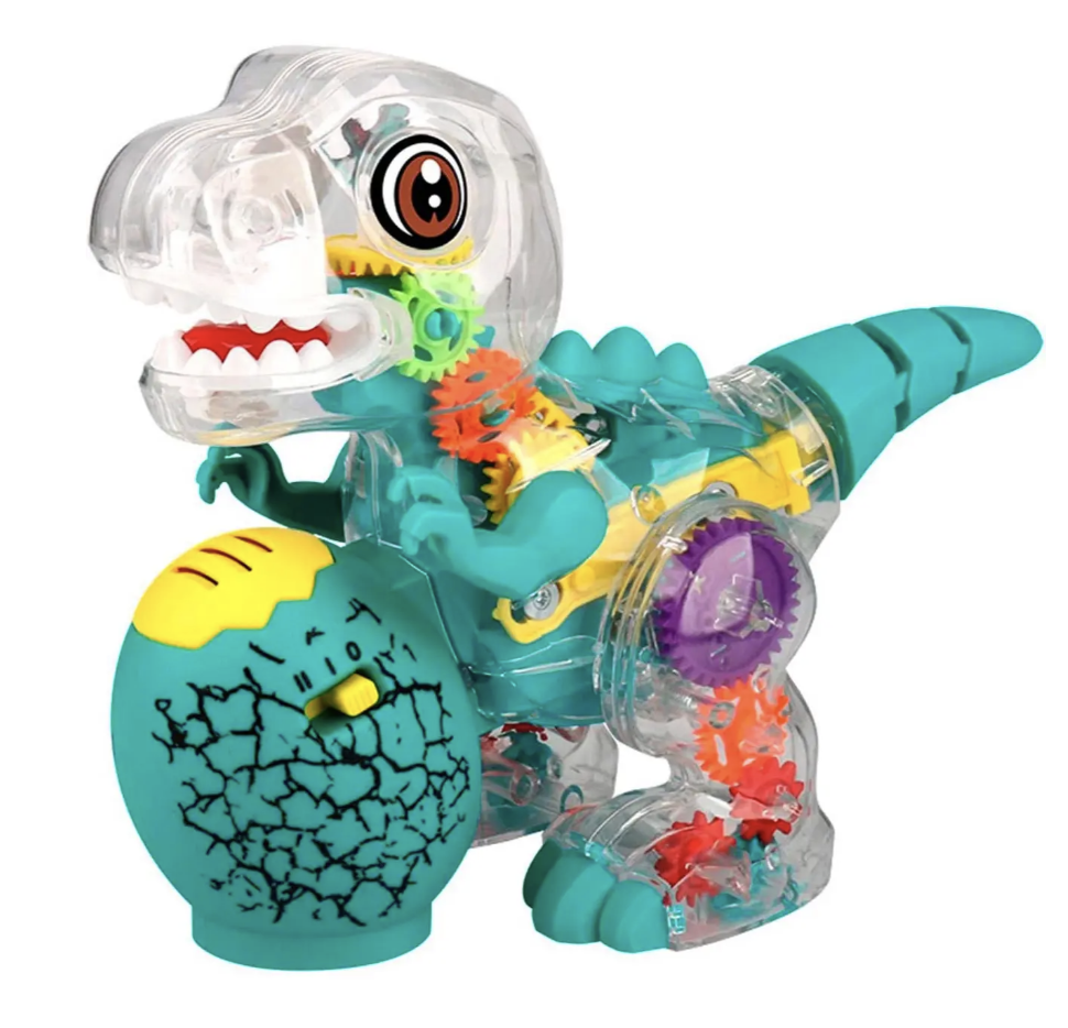 Танцюючий динозавр Dinas Gear з музикою, світлом і рухом - мініатюра 3