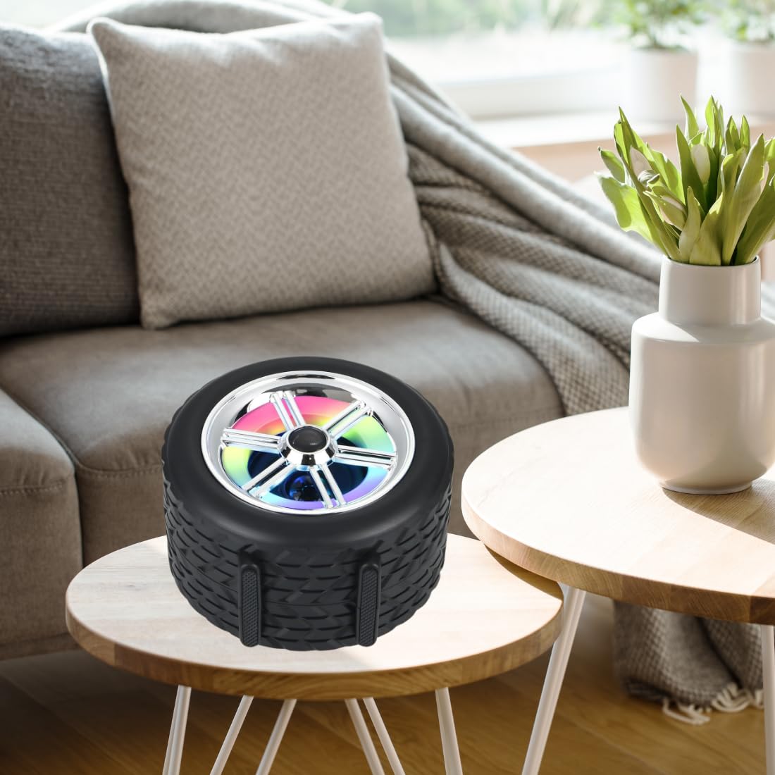 Колонка WSJAR L-024 з RGB-підсвіткою для музики і вечірнього настрою - мініатюра 4