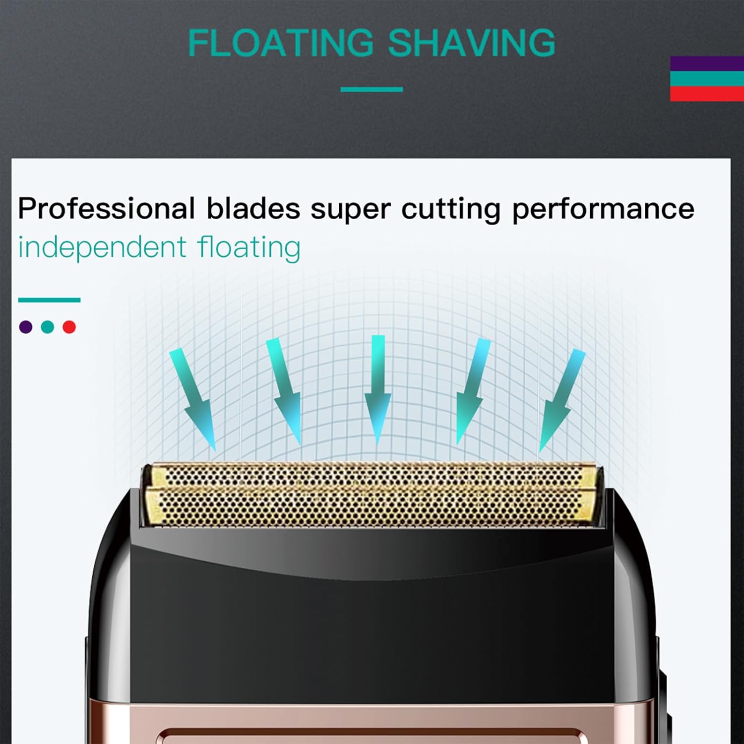 Бритва VGR V-331 для сухого і вологого гоління в дорозі і вдома - мініатюра 3