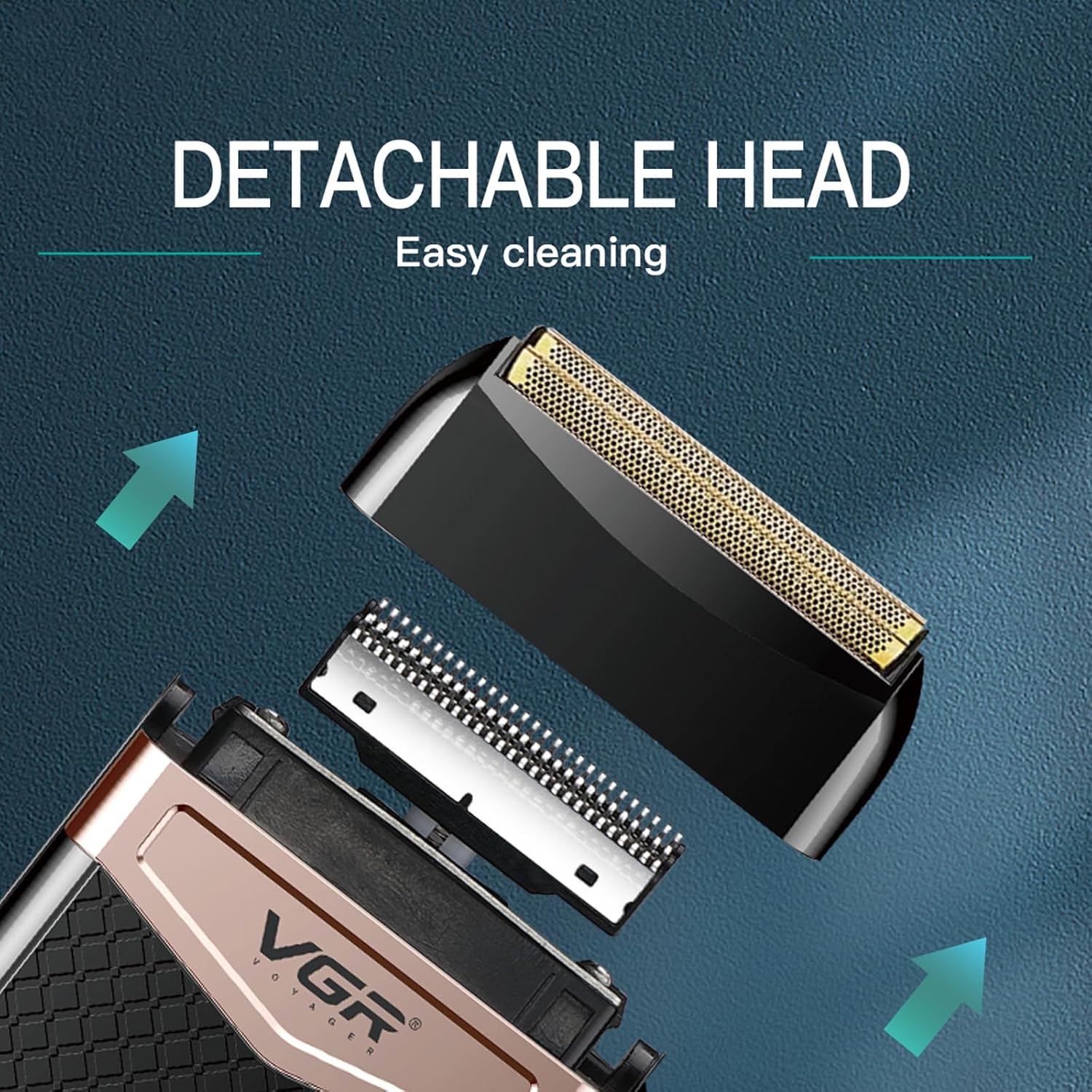 Бритва VGR V-331 для сухого і вологого гоління в дорозі і вдома - мініатюра 7