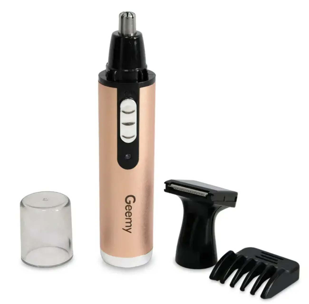 Тример GEMEI GM-3112 2в1 для носа, вух і окантовки ∙ Акумуляторний тример GEMEI GM-3112 для гладкого гоління