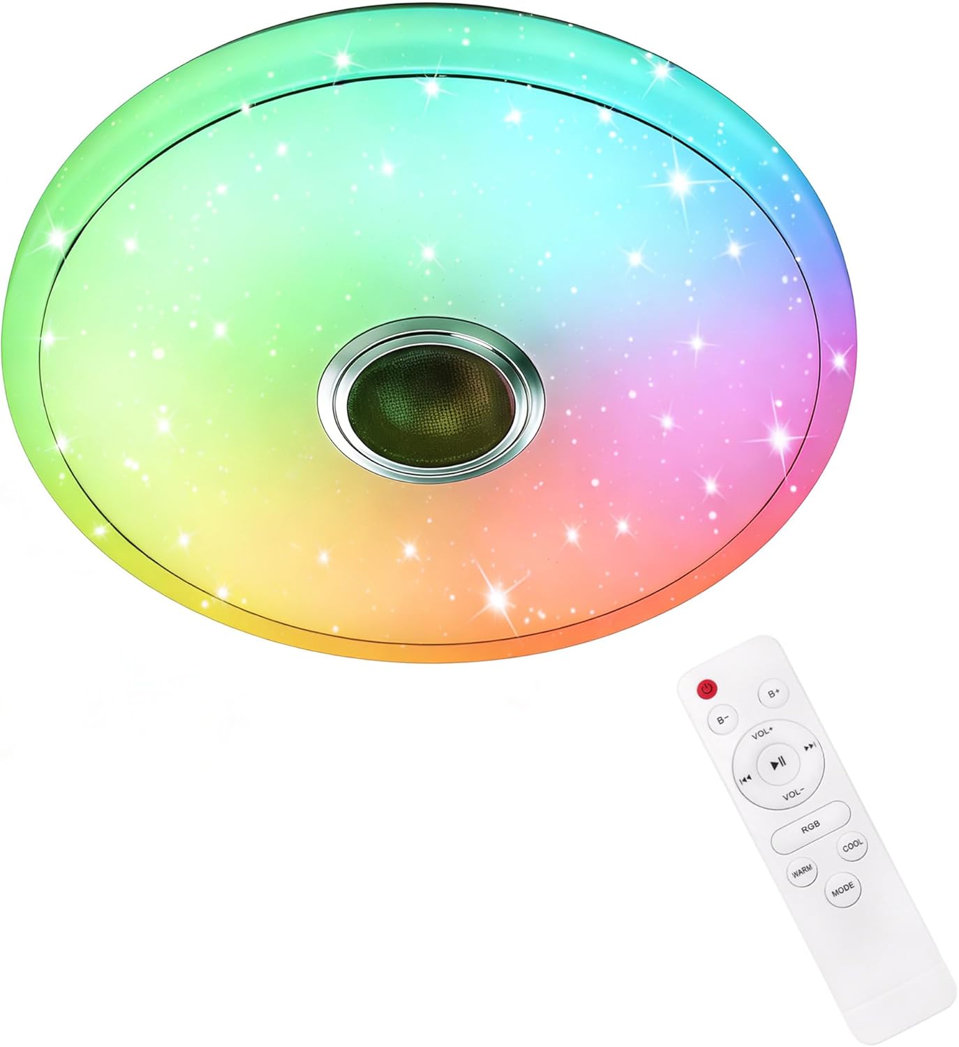 RGB Lamp 38 см з Bluetooth-колонкою для світла і атмосфери вдома - мініатюра 1