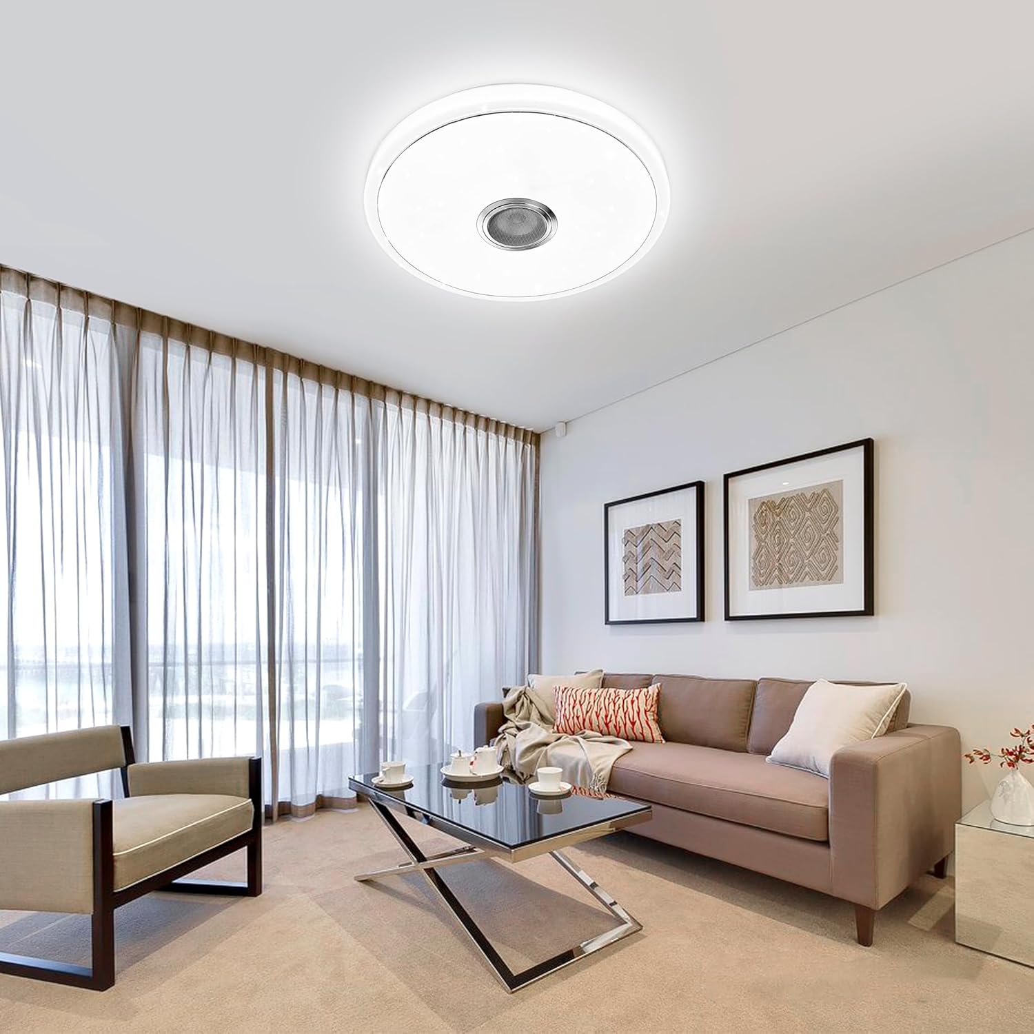 RGB Lamp 38 см з Bluetooth-колонкою для світла і атмосфери вдома - мініатюра 4