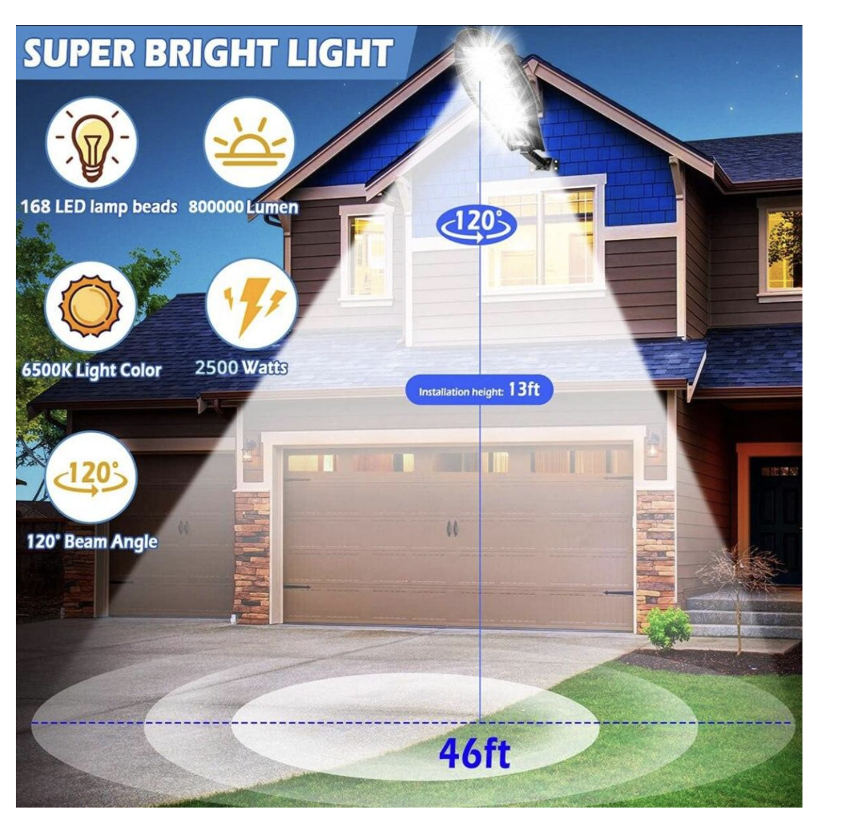 Сонячний вуличний світильник LL-004 з датчиком руху - мініатюра 3