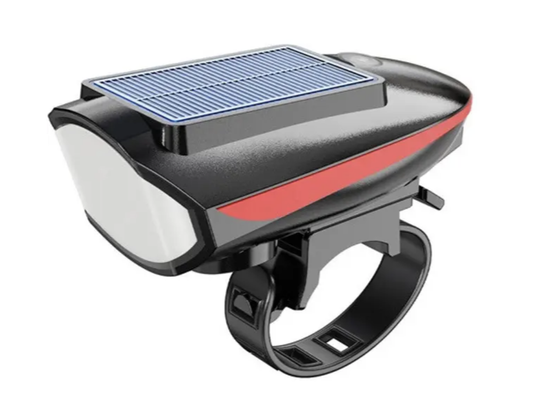 Велофара X-Balog S7599 з USB Type-C і дзвінком для безпечних поїздок - мініатюра 4