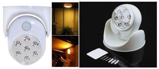 Бездротовий світильник з датчиком руху Light Angel Настінний світлодіодний LED ліхтар - мініатюра 2