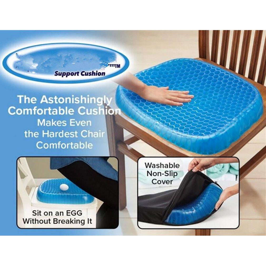 Гелева подушка для сидіння Egg Sitter Ортопедична подушка - сидушка - мініатюра 5