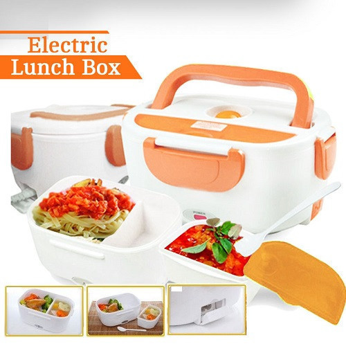 Ланч-бокс із підігрівом від мережі 220V Electric lunch box - мініатюра 4