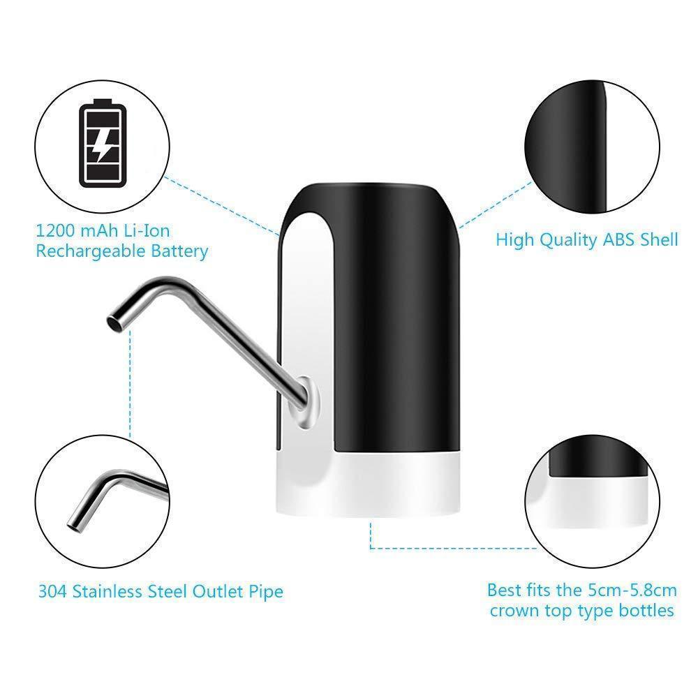 Сенсорна насадка на пляшку CLEANING PUMP Помпа диспенсер для кулера - мініатюра 3