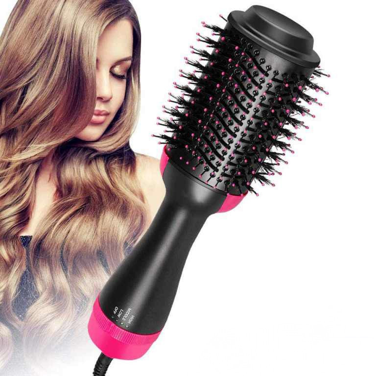Фен - щітка для волосся One Step Hair Dryer and Styler Стайлер з обертанням для укладання волосся 3 в 1 - мініатюра 2