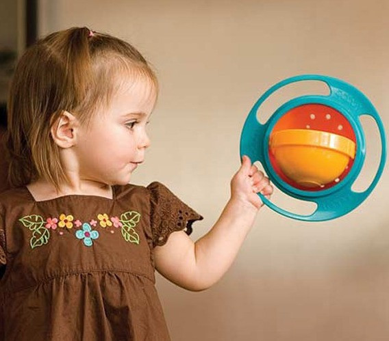 Дитяча тарілка - непроливайка Gyro Bowl - мініатюра 2