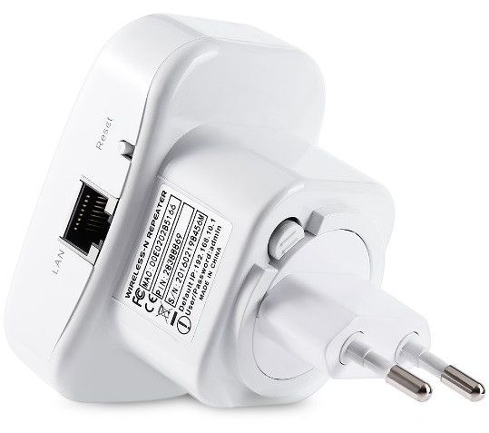 Бездротовий WI-FI репітер – підсилювач сигналу 802.11N/B/G 2dBi ∙ Розширювач діапазону WI-FI мережі в розетку - мініатюра 3